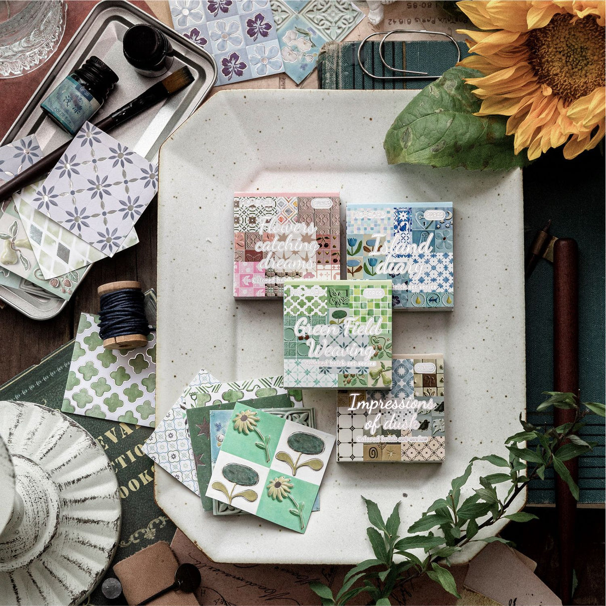 50pcs flora sticker pack(TZB26041602)