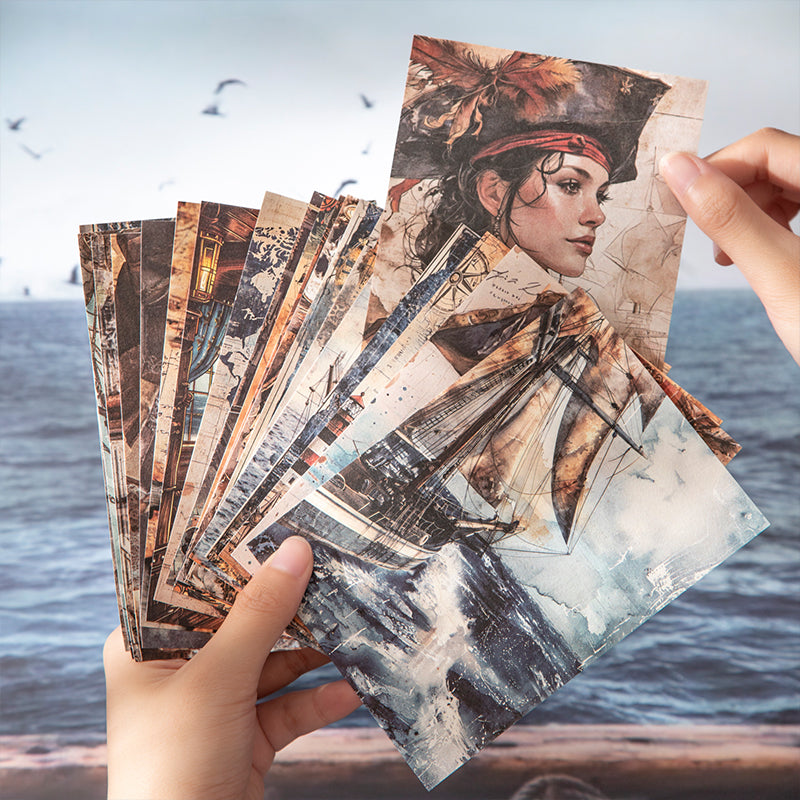 30pcs maritime paper pack (P25080605)