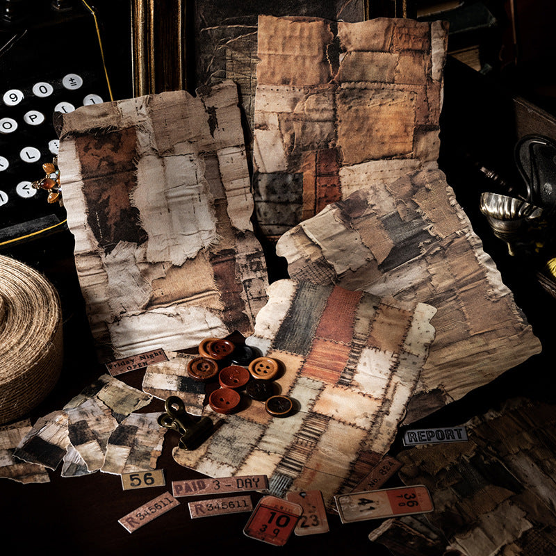 50pcs vintage sticker+ paper pack (P25060403)