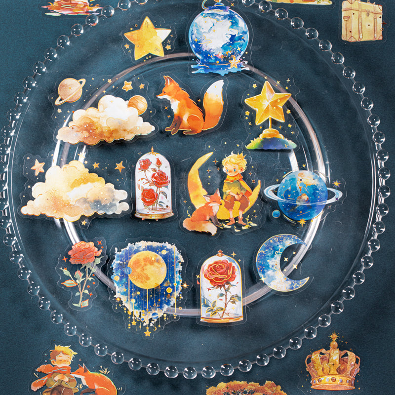 15pcs prince PET-sticker pack (S25090405)