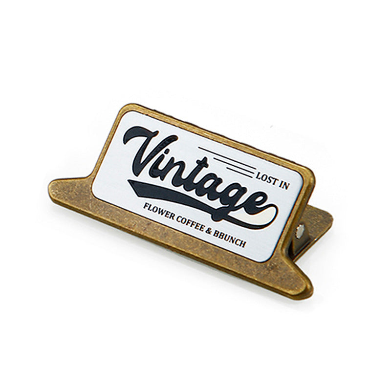 1pcs vintage metal clip (C25051105)