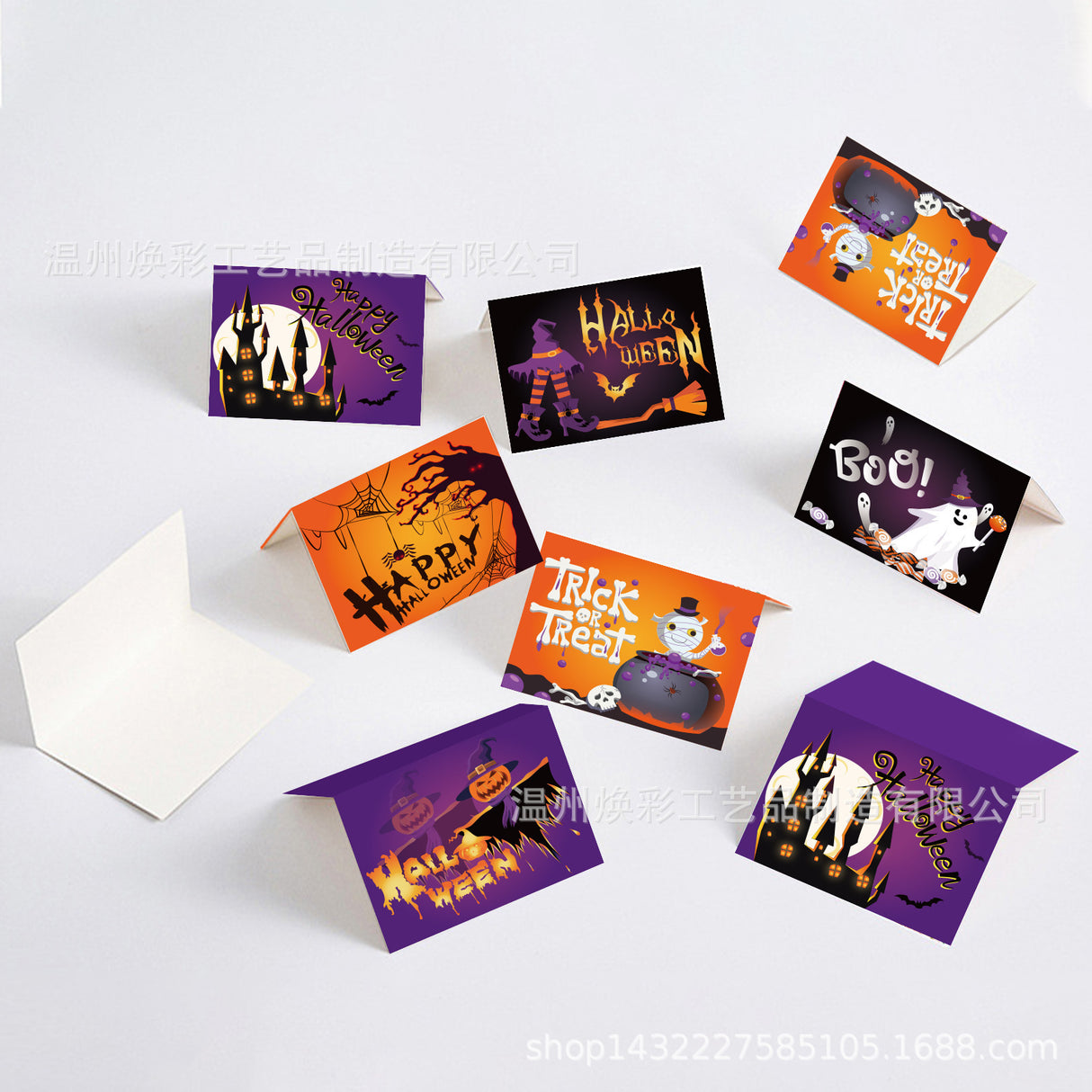 6pcs halloween card(S26051507)
