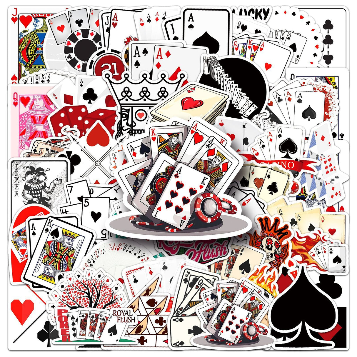 50 st pokerdekalpaket (S25121503)