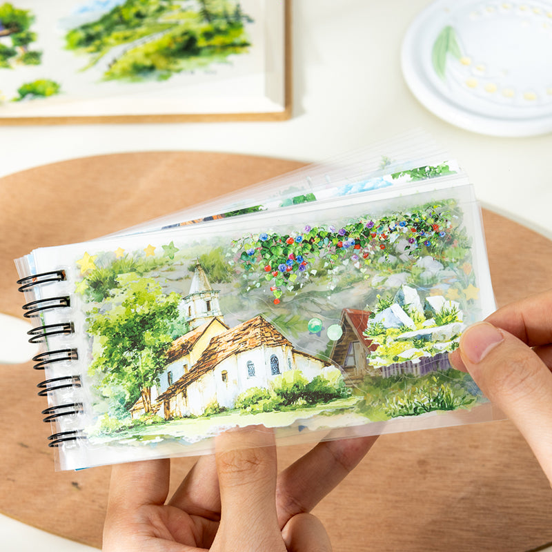 Landscape 48pages sticker book