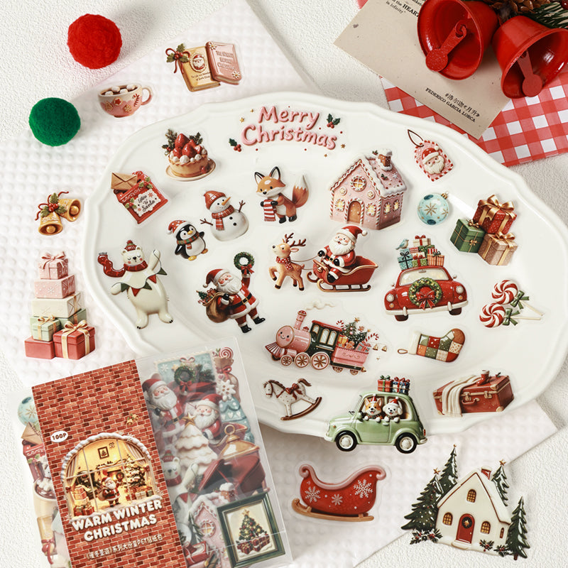 Christmas warm winter sticker pack(S26091503)