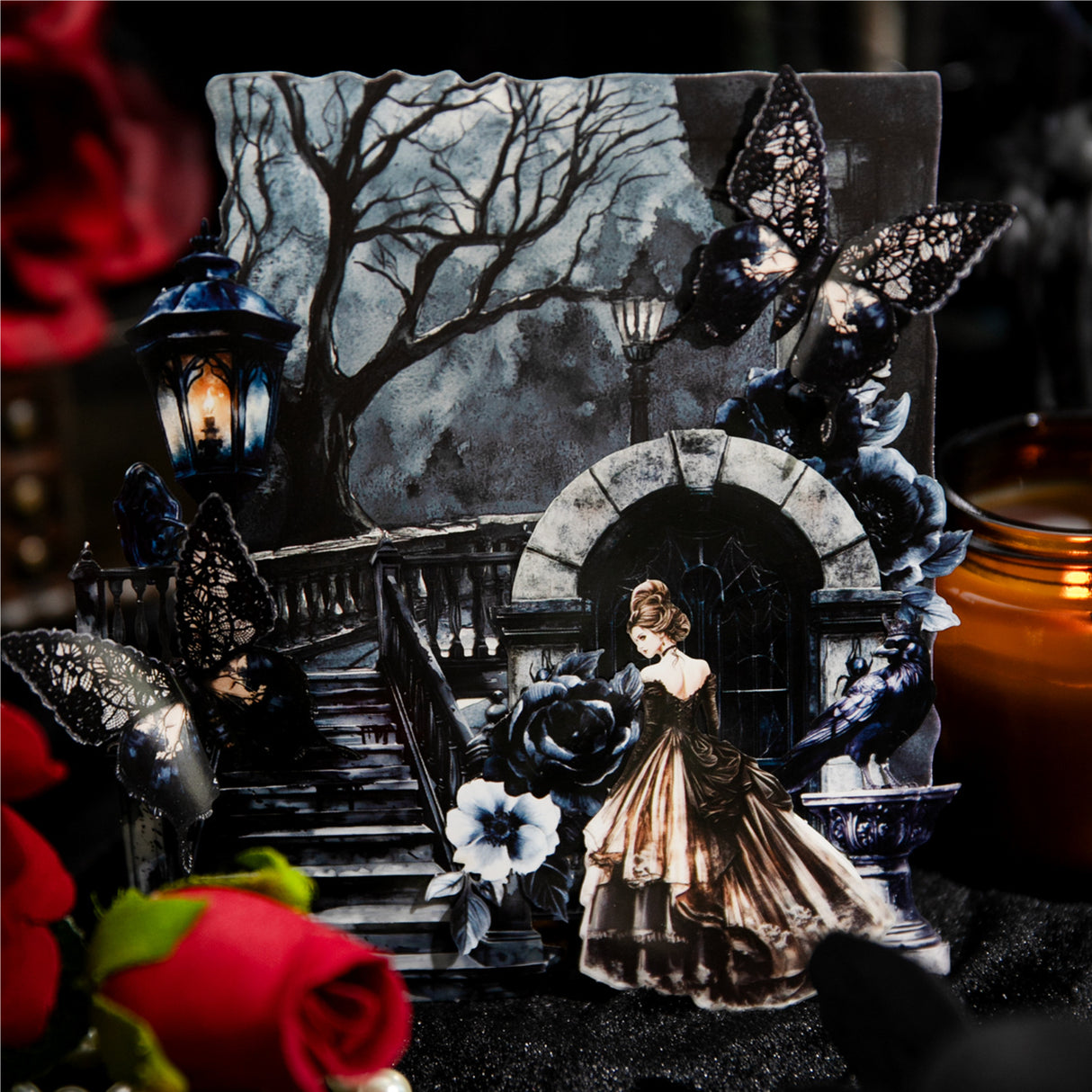 20pcs dark gothic sticker pack (S25061010)