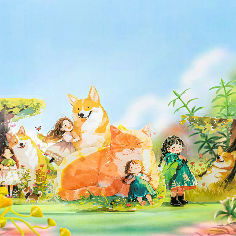 10pcs Lilys pet sticker pack (S25072906)