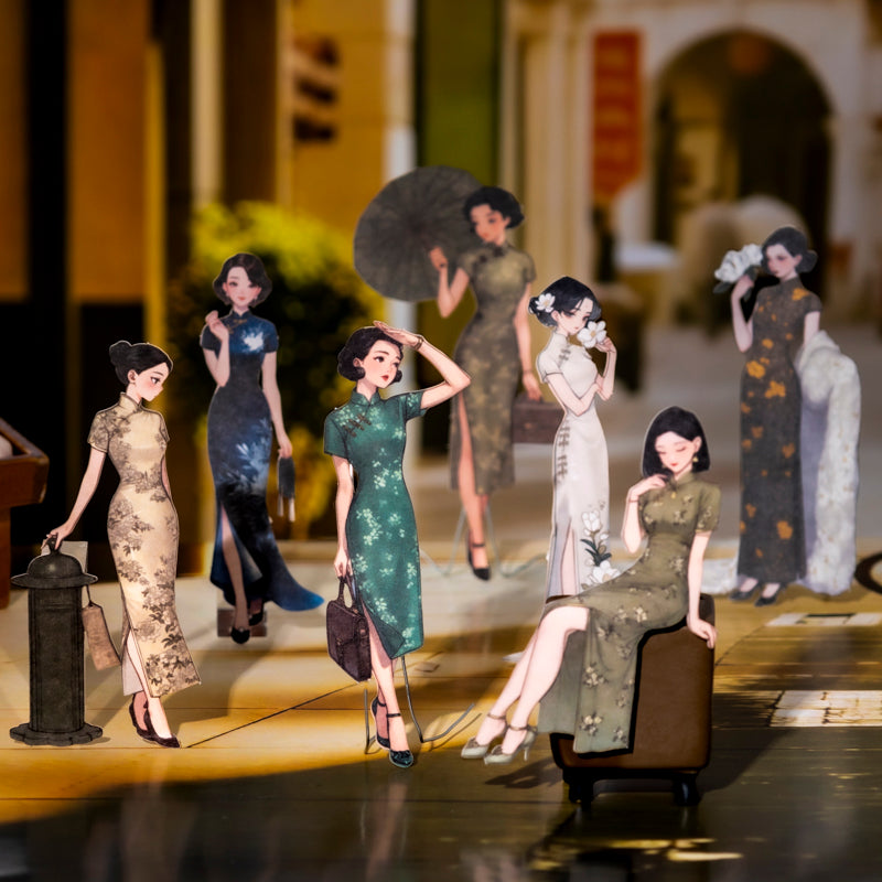 20pcs vintage beauty sticker pack (S25081803)