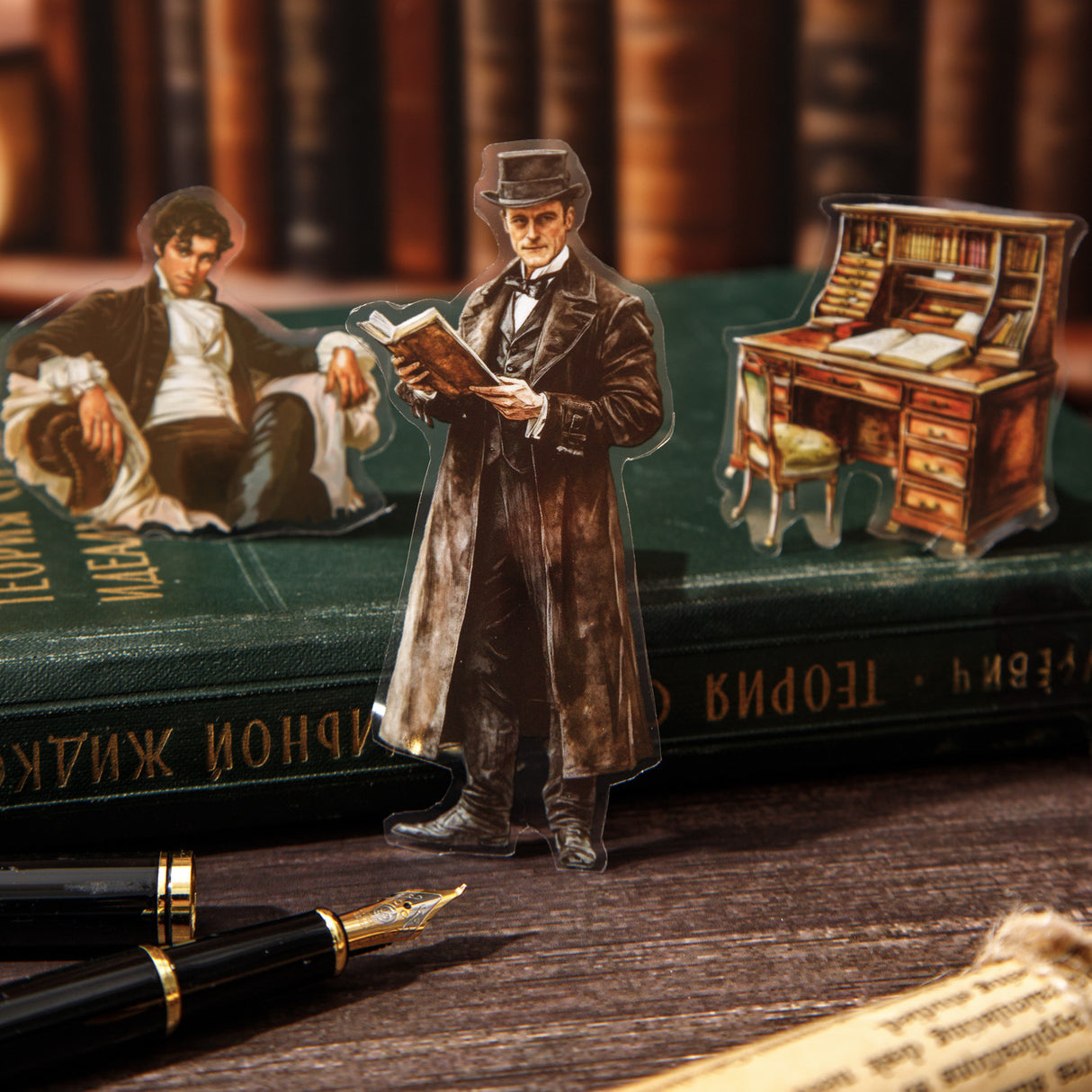 20sheets novel character PET-sticker book (TZB25120501)