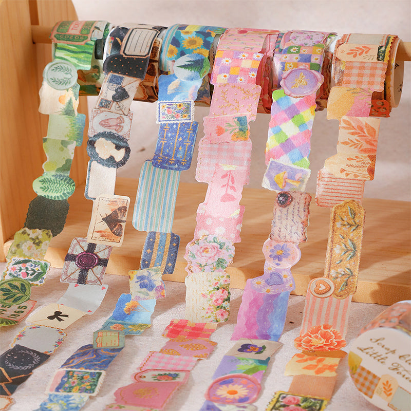 1 roll flower washi-tape(T26051411)