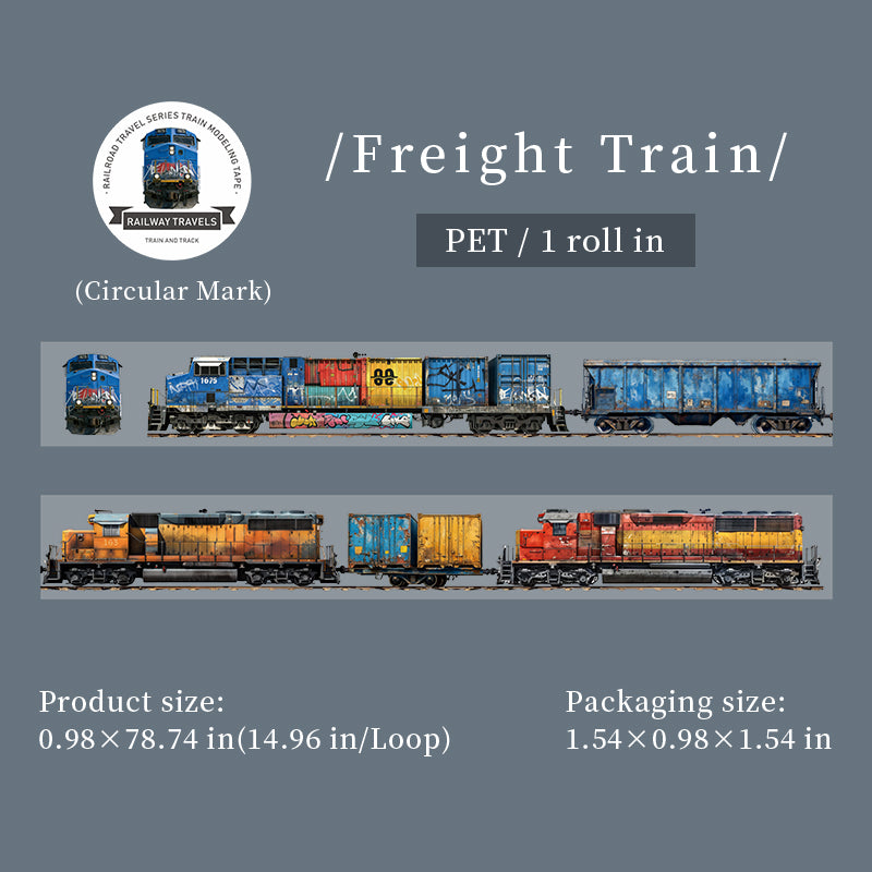 1 roll train trip PET-tape (T26030303)