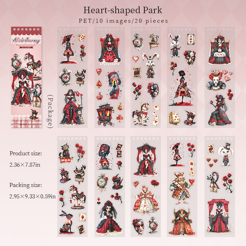 Alice sticker book 20sheets