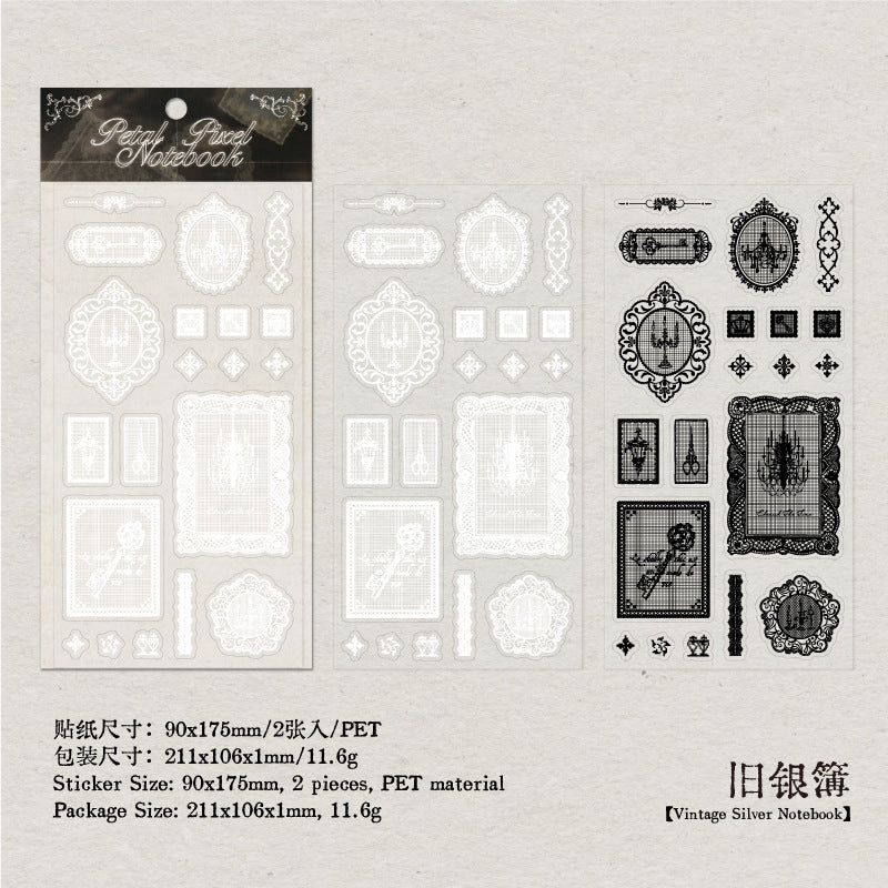 2sheets lace sticker pack(S26052903)