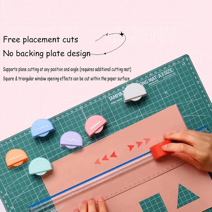 Auriicleaf Multifunctional Seven-in-one Paper Cutter Multiple Cutter Head(c112701)