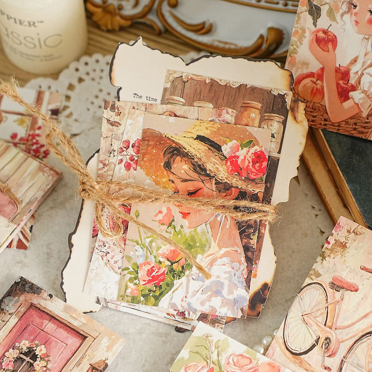 36pcs book realm sticker box (S25070402)