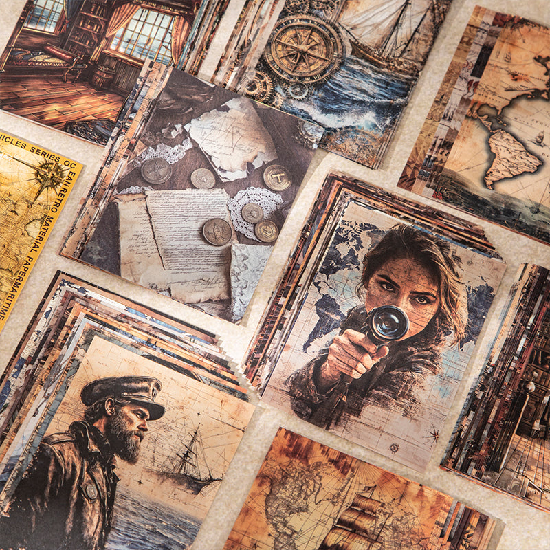 30pcs maritime paper pack (P25080605)