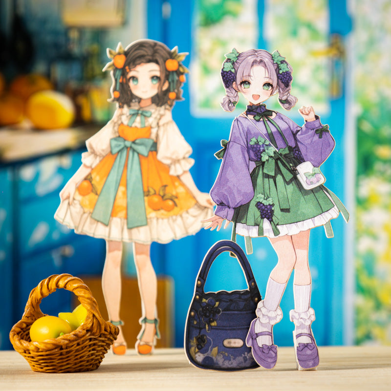 15pcs fruit girl sticker pack (S25082508)