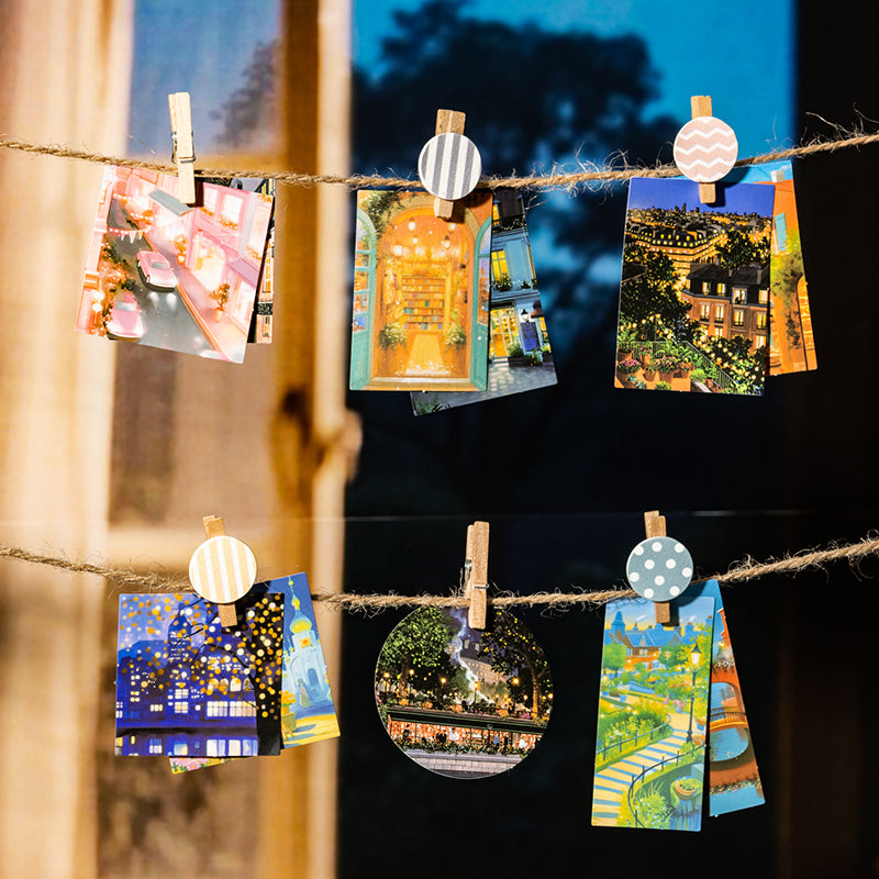 30pcs starlight washi-sticker box (S25090101)