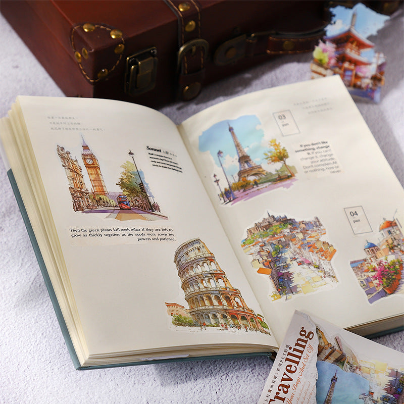 20pcs traveling sticker pack (S25071204)