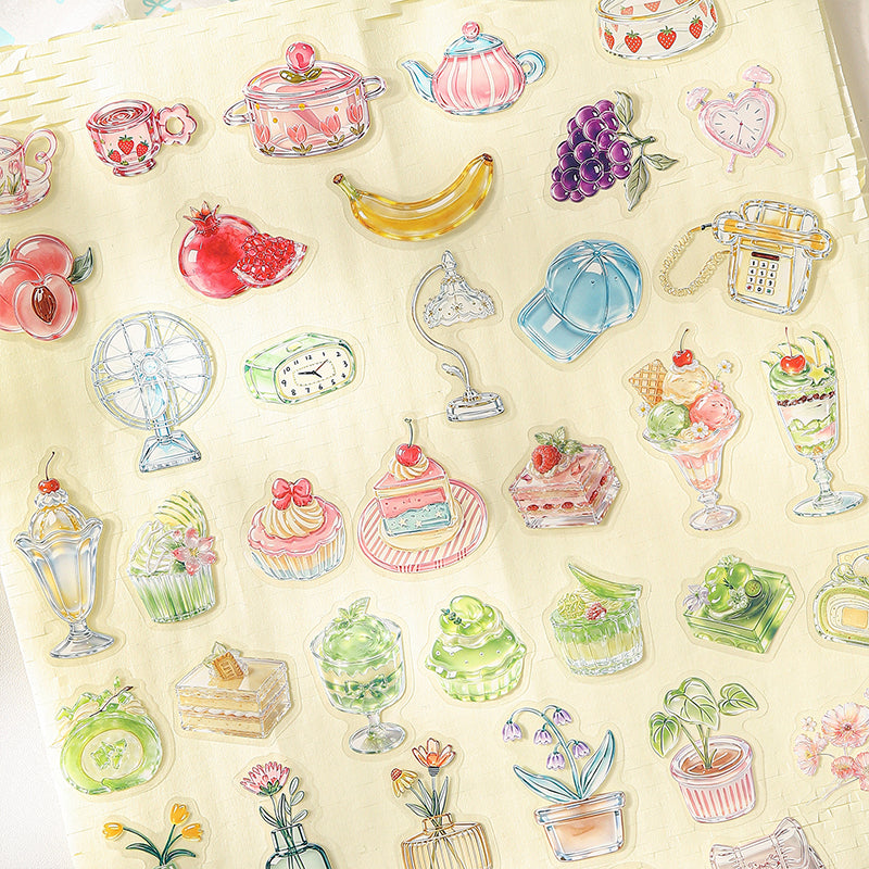 30pcs glint gleam sticker pack(S26061004)