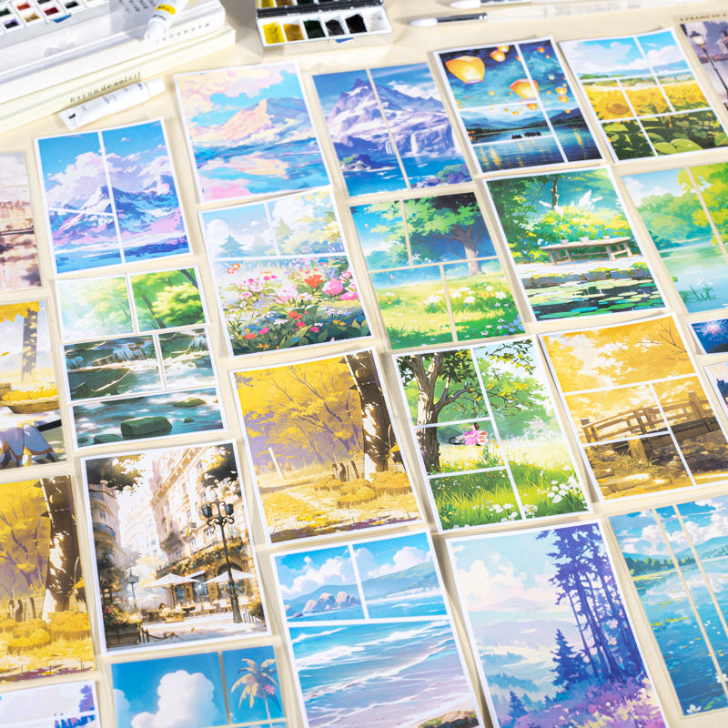 30sheets sticker book (TZB25071501)