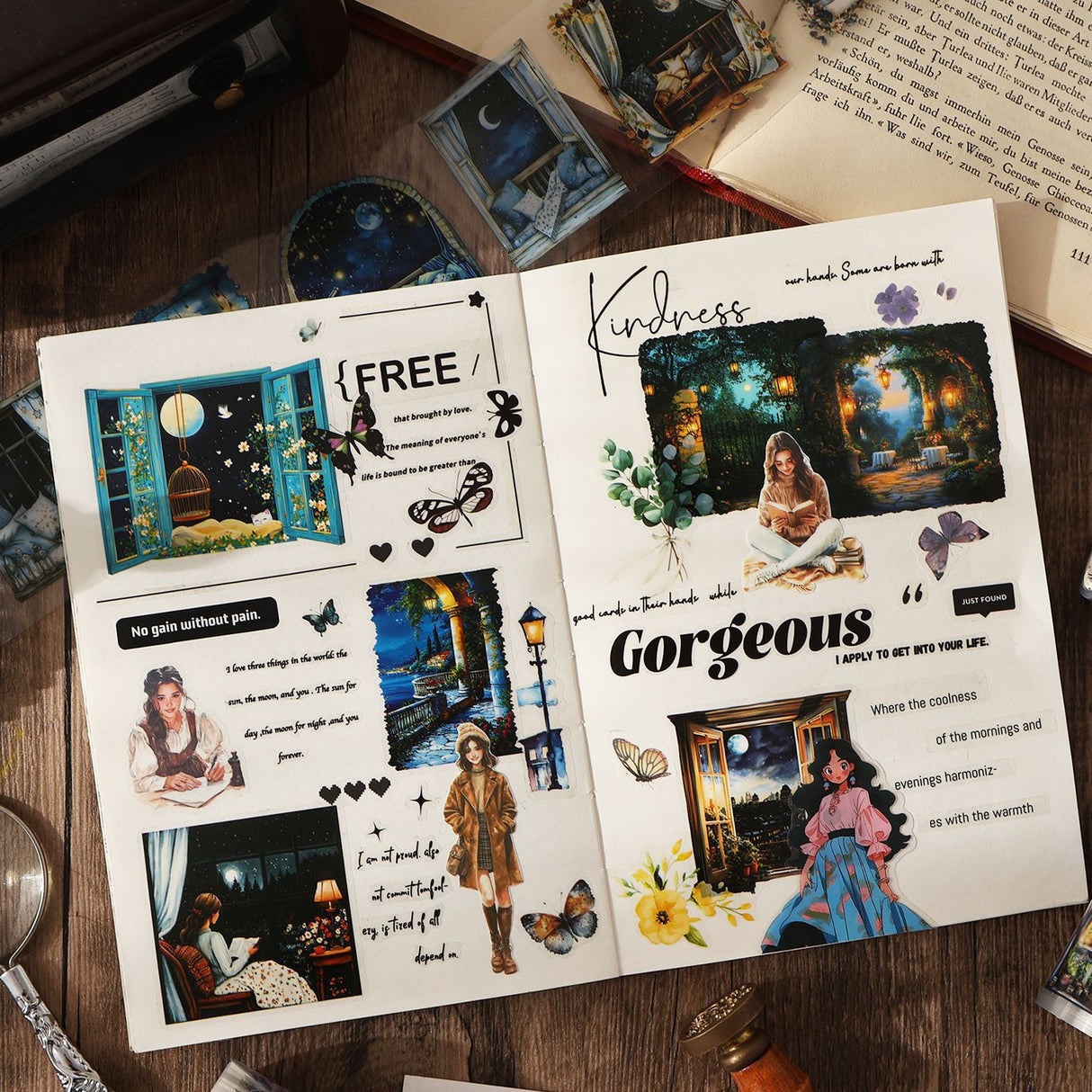 4 rolls scenery PET-tape set (T25090806)