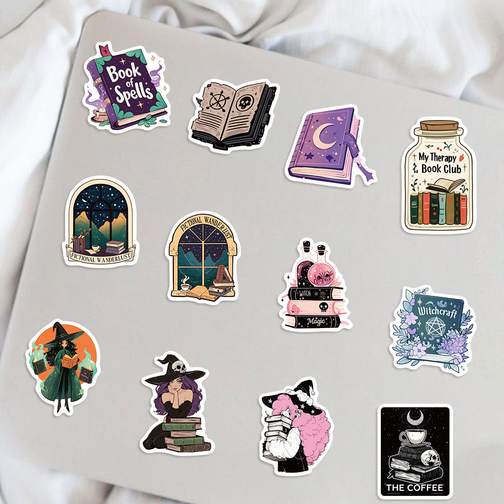 100pcs witch sticker pack(P26052605)