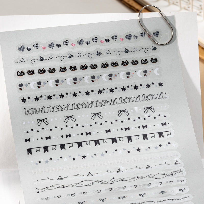 40pcs flora border sticker pack(S26050702)