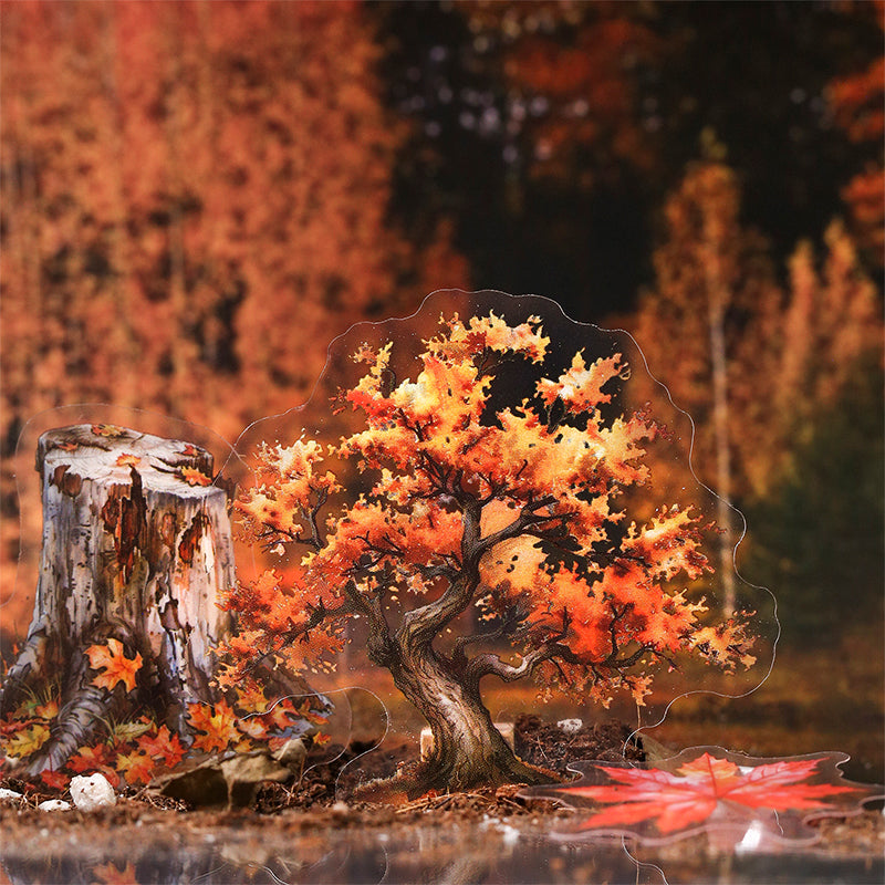 50pcs seasonal forest sticker pack (S25081207)