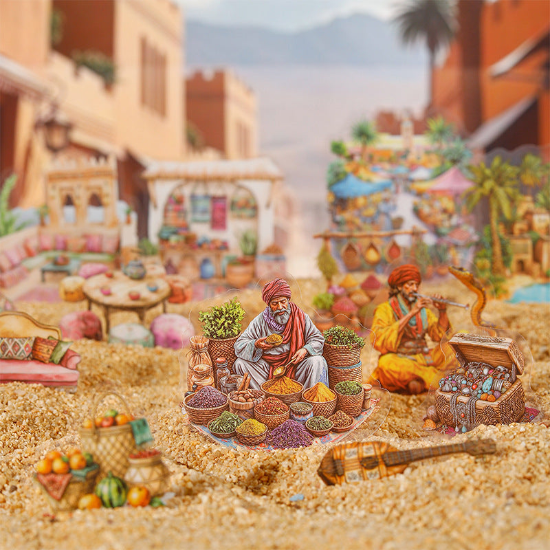 20pcs exotic journey sticker pack (S25070206)