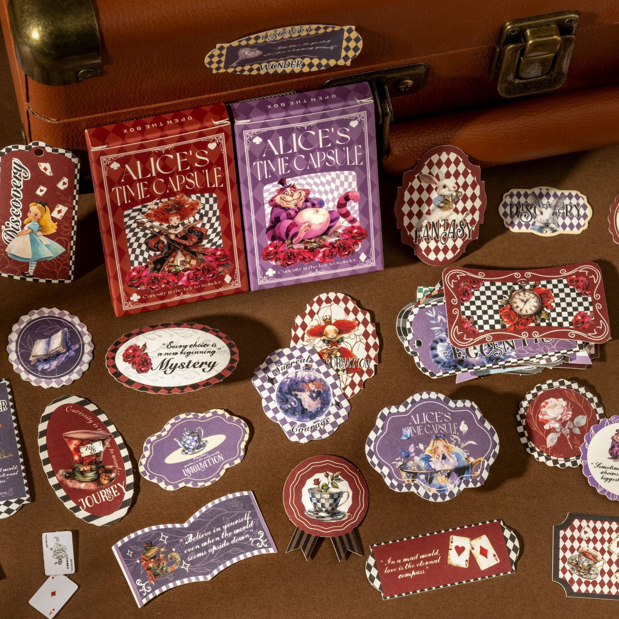 30pcs Alice sticker box (S25040902)