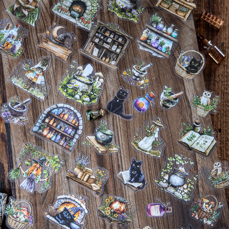 15pcs magic bottle PET-sticker pack (S25072803)