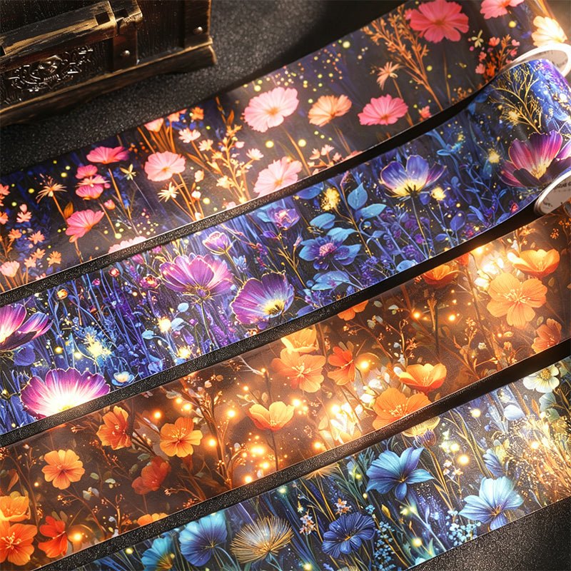 1 roll floral washi-tape(T26071102)