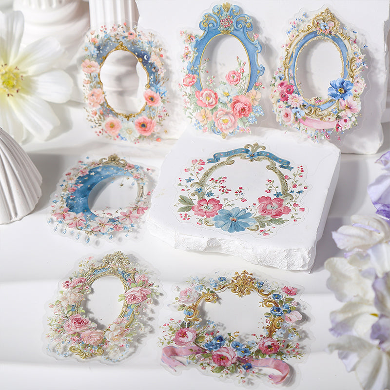 16pcs flower frame sticker pack(S26071908)