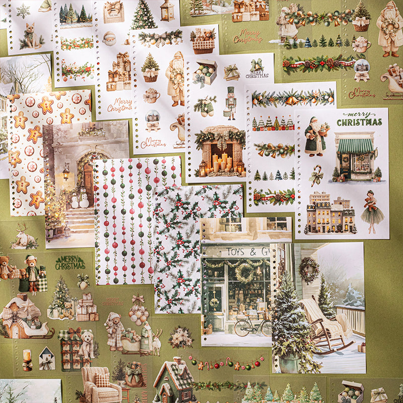 Christmas sticker book 50pages(TZB26090907)