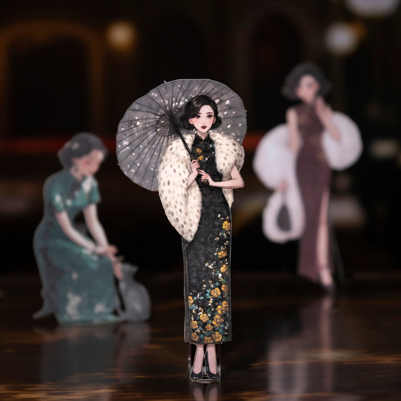 20pcs vintage beauty sticker pack (S25081803)