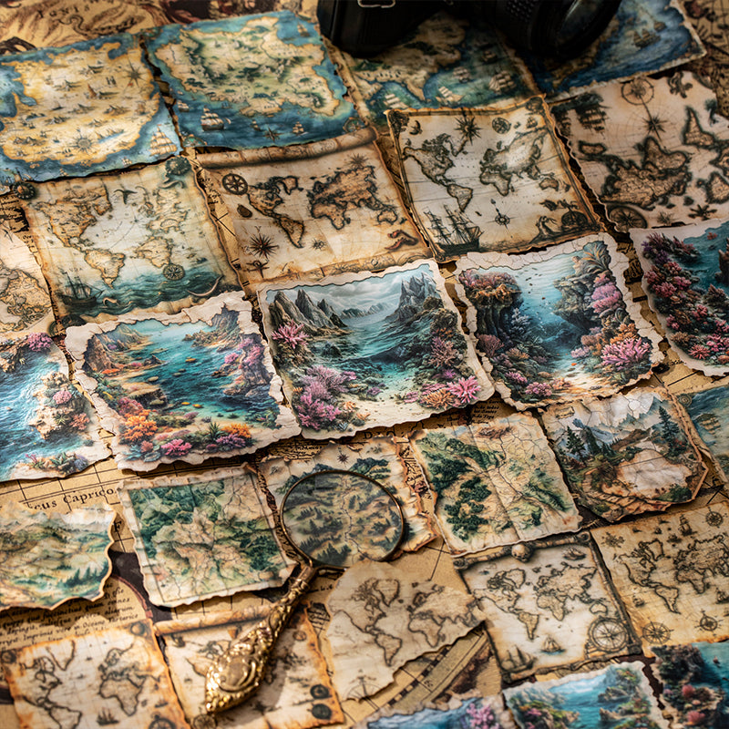 10pcs adventure diary sticker pack (S25100904)