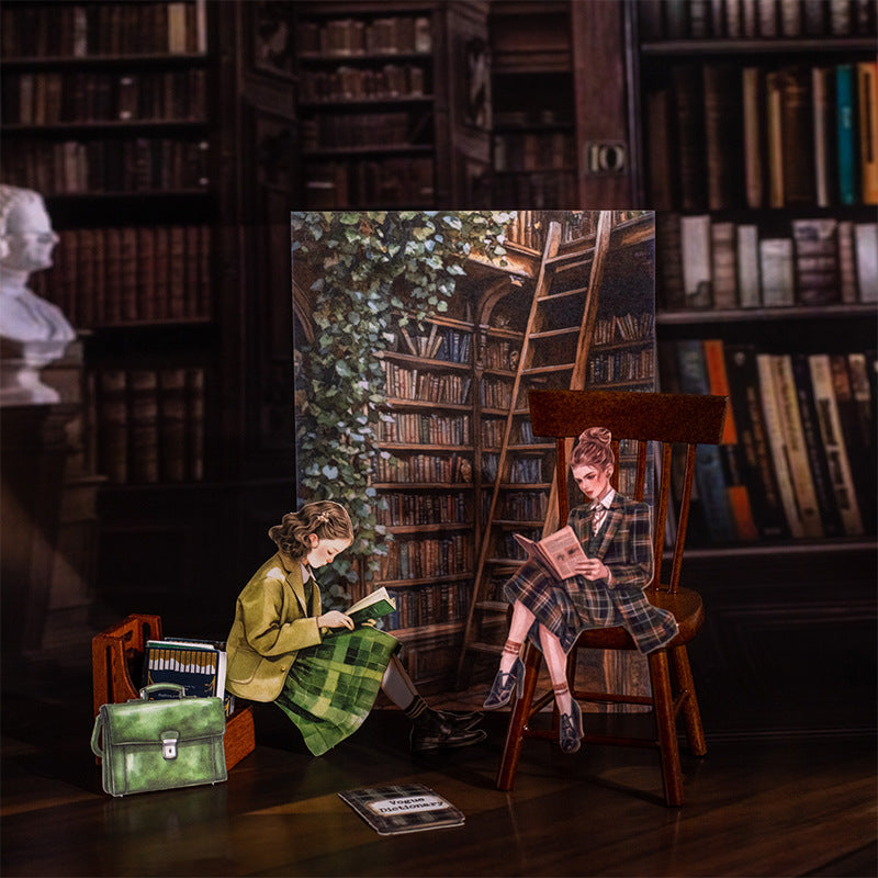 25pcs gothic academy sticker pack (p25070203)