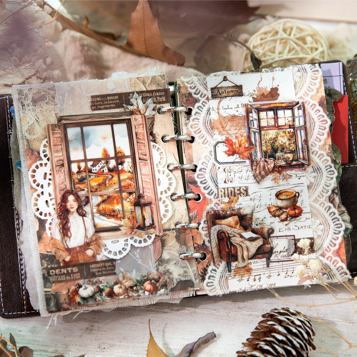 30pcs autumn sticker pack (S25111203)