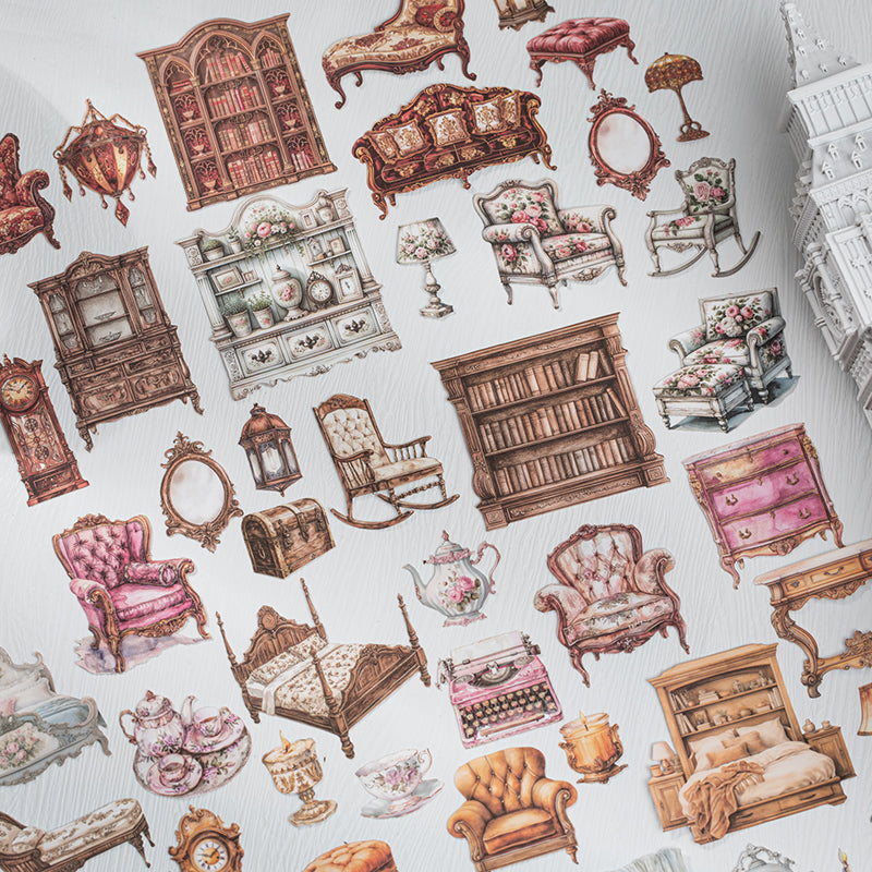 15pcs lifestyle furniture sticker pack (S25080604)