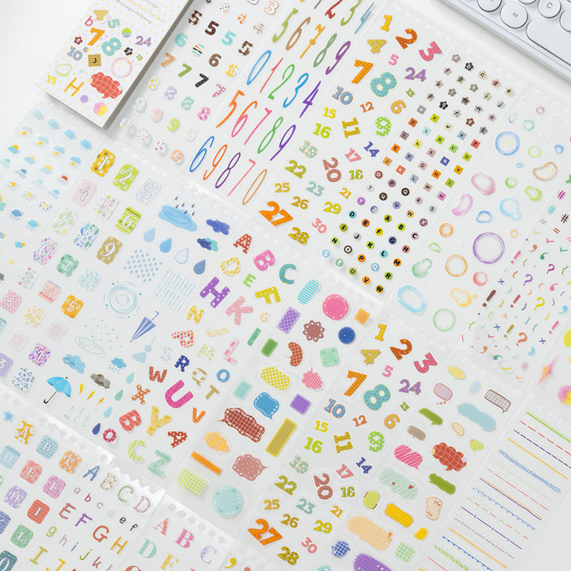 Basic sticker book 50sheets (TZB26090701)