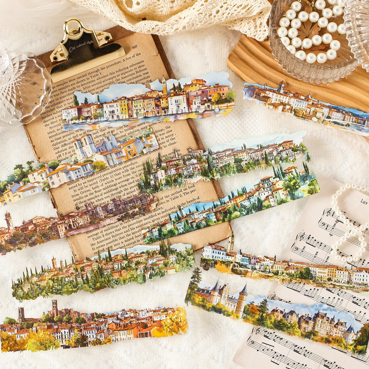 10pcs landscape sticker pack (S25071007)