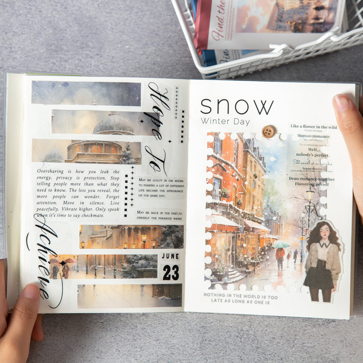 50pcs find the dream place paper pack (P25062303)