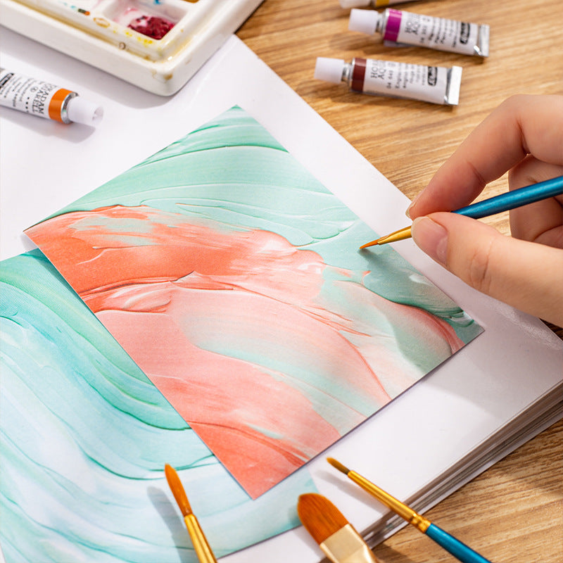 10pcs color painting washi-sticker pack (S25070406)