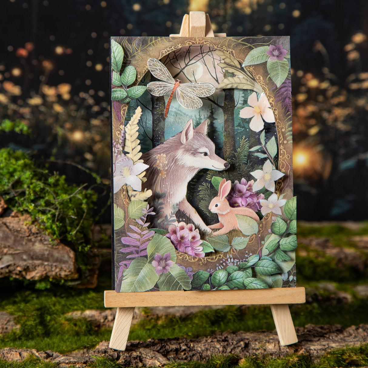 30pcs night forest paper pack (P25062302)