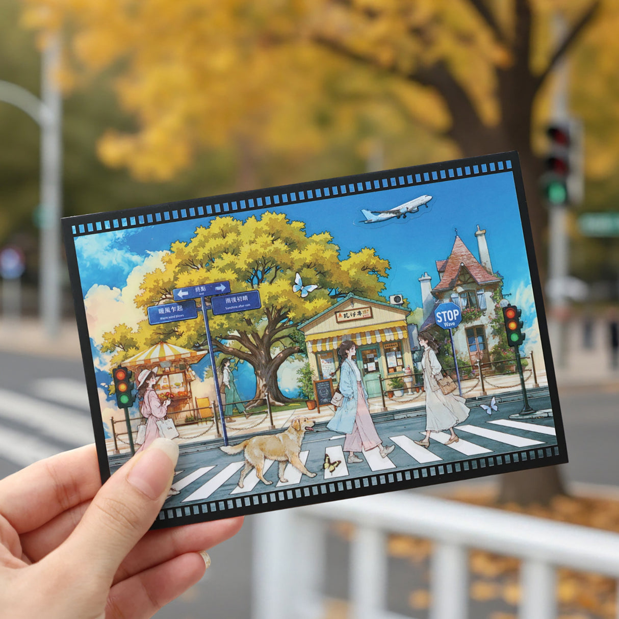 3pcs landscape sticker pack (S25081806)