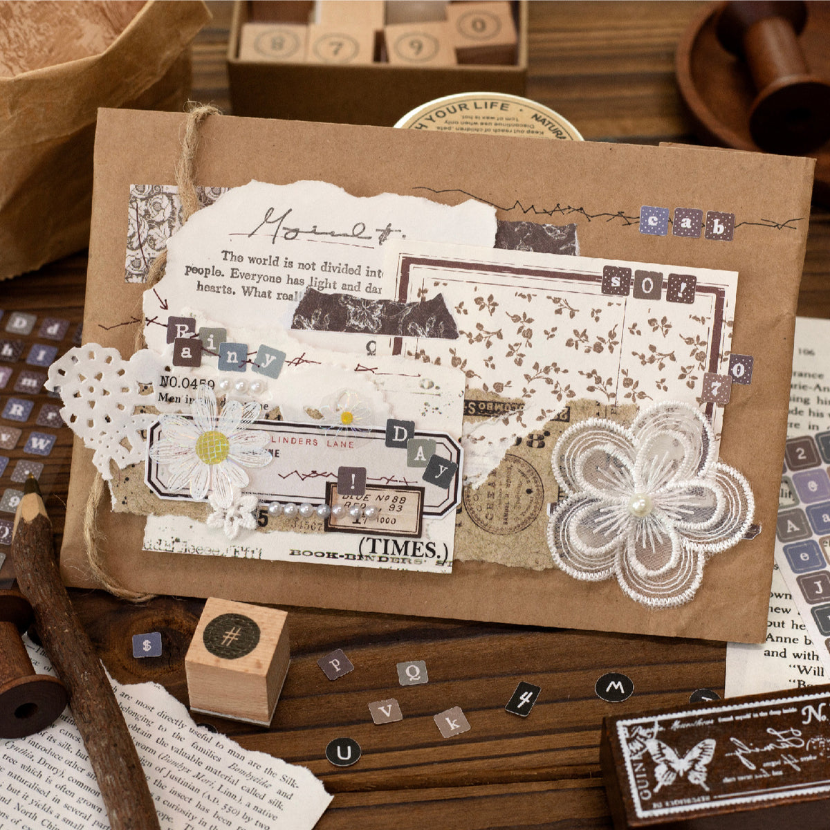 4sheets letter sticker pack(S26090106)