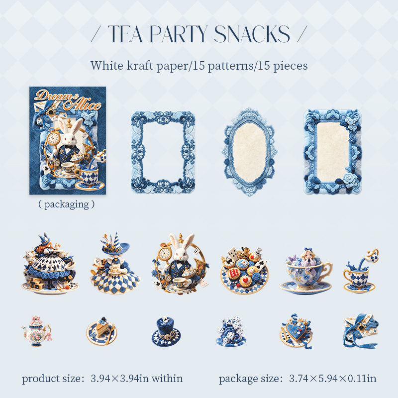 Alice sticker pack 15pcs (S26090904)