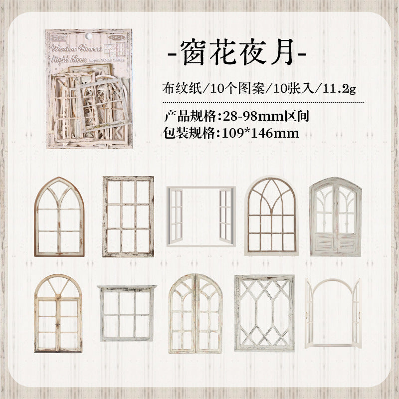 10pcs window card-pack(S26052004)