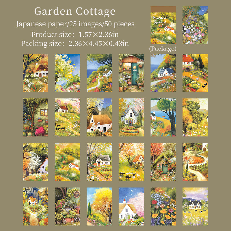 50pcs mini washi-sticker book(TZB26020304)